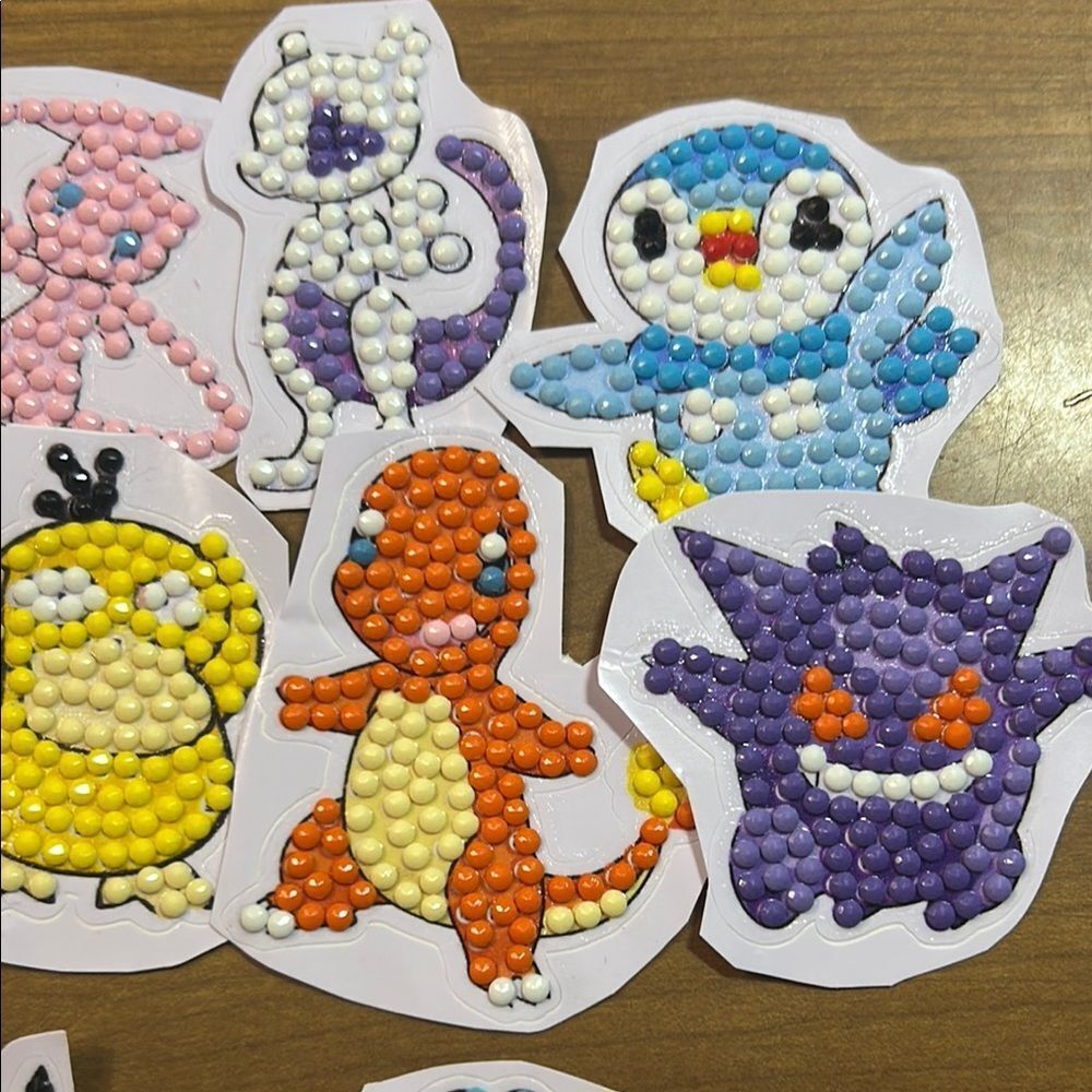 Colorful Pokémon Sticker Set - Picture 2 of 4